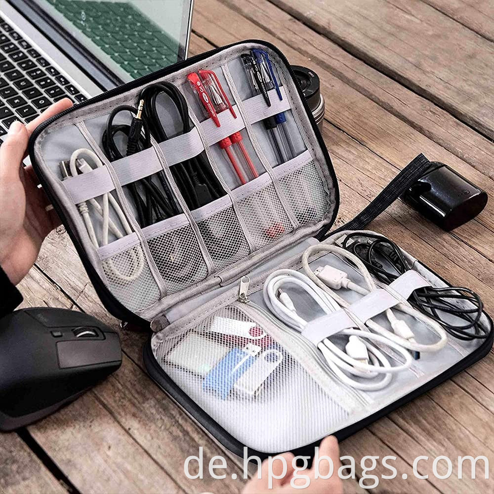 Portable Electronic Accessories Storage Eva Case